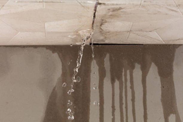 Professional Sewage Cleanup technician working in Johnson City, KS